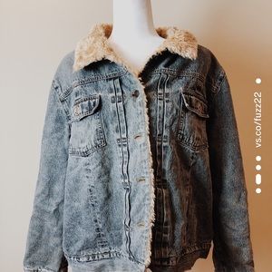 Distressed Denim Jacket